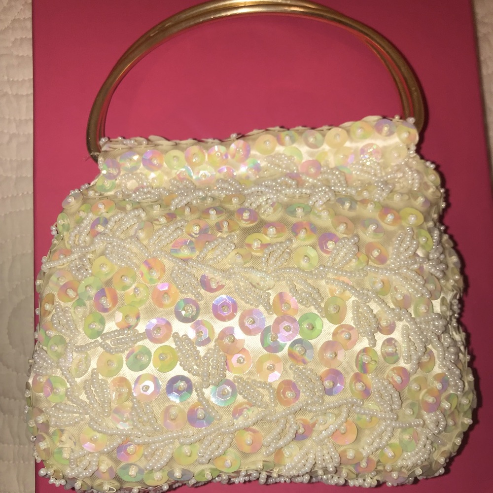 Beaded Vintage Cocktail Evening Purse